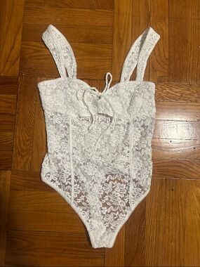 Free People Intimately Strike A Pose Bodysuit